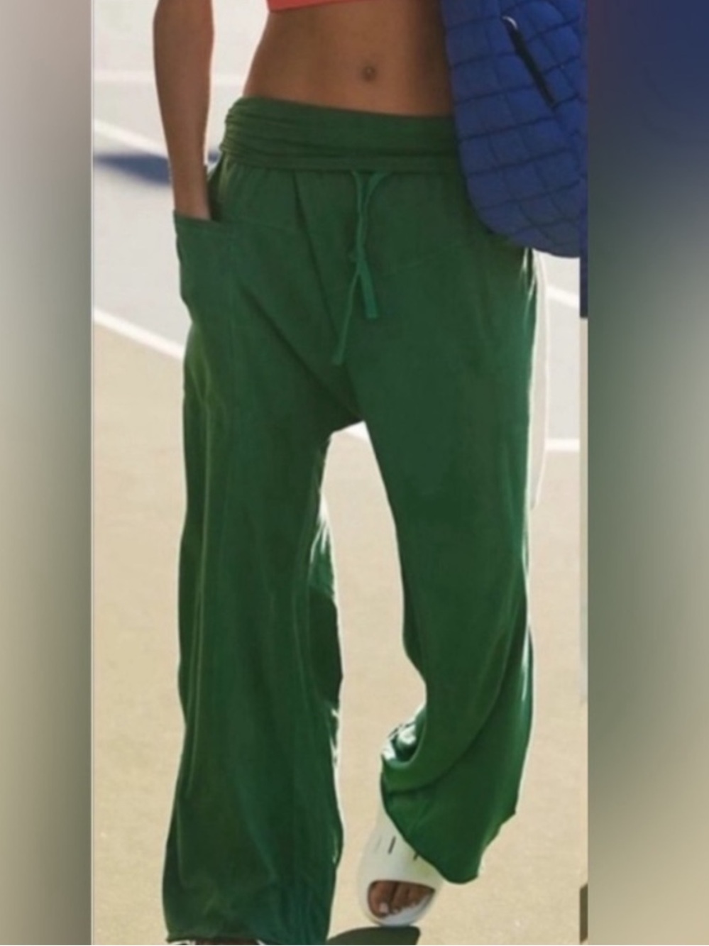 Free People Movement Hot Shot Sport Pants Wide-Leg SOLD OUT STYLE - worn once - Picture 2 of 16
